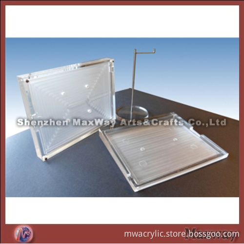Clear Finely Designed Cusmetic Acrylic Ipad 2 Holder